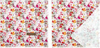 Elegant Little Tail Reversible Washable Cotton Dog Bandana - 1PC Triangle Kerchief Bib Scarf for Small, Medium & Large Dogs