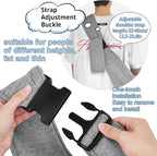 CUBY Dog and Cat Sling Carrier - Small Dog Carrier Sling with Adjust Strap & Zip Pocket, Hands Free Soft Dog Slings for Small Dogs Cats Puppy Pets Outdoor Travel Safety Purse Bag