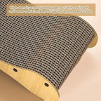 Cat Scratch Pad,Curved Multi-Purpose Toy | Indoor Cat Scratcher Board,for Climbing Home Indoor Outdoor Bedroom Living Room Corner Floor Rest