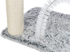 TRIXIE Adra Cat Tree with Brush, Scratching Posts, Hammock, Dangling Cat Toy
