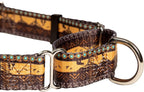 Downtown Pet Supply - Martingale Collar for Dogs - Big, Wide & Thick - Escape-Proof, Weatherproof, Durable & Comfortable - Sahara - Medium