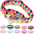 Wide Martingale Dog Collar - Heavy-Duty Escape-Proof Training Collar for Medium, Large & XL Dogs | Big & Thick No Pull Adjustable Design (Colored Triangle XL)