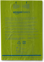Amazon Basics Premium Leak Proof Dog Poop Bags with Dispenser and Leash Clip, Talcum Powder Scented, 13" x 9", 810 Count (54 Rolls)