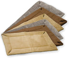 K&H Pet Products Self-Warming Crate Pad, Warming Dog Crate Bed, Machine Washable Dog Crate Mat, Tan X-Small 14 X 22 Inches