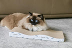 Cat Scratcher 4 PCS Pad, Cardboard with Premium Reversible Scratch Textures Design Wide Durable Scratching Pad