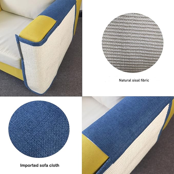 Cat Scratch Couch Sofa Protector with Natural Sisal for Protecting Furniture Couch Chair Sofa cat pet Gift