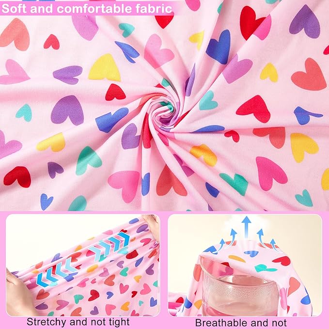 Glittme 2PACK Dog Pajamas Soft Dogs Clothes for Small Medium Dogs Elastic Cats Apparel Breathable Dog Pjs for Puppy