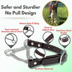 Martingale Collar for Dogs, Biothane, Stainless Steel Hardware, No Pull, Made in The USA, Professional Grade, XXS, Brown