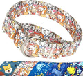 1.5 Inch Wide Dog Collar - No Pull Martingale Collar for Large Dogs, Heavy Duty Adjustable Training Collar for Medium, Large & XL Dogs(Cute Dog L)