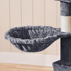 Topeakmart Cat Trees and Cat Towers for Large Inoor Cats, 76.5'' Extra Big Cat Tree with Scratching Posts, Cozy Perches, Warm Condos for Indoor Kittens Play & Rest
