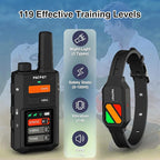 PATPET Dog Training Collar with Night Lights - 4200FT Waterproof E Collar for Dogs Training for Large Medium Dogs, Rechargeable Dog Electric Training Collar 119 Levels with 4 Training Modes