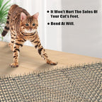 GKYZBB 10 Pack Extra Large Cat Scat Mat for Cats,16.5 x 13 in,Cat Indoor/Outdoor Deterrent Pad,Dog and Cat Spike Mat Anti,dig for Garden,Cat Anti-Scratch Mat with