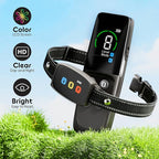 Dog Training Collar Shock Collars for Dogs with Remote 2600 Ft Remote Control Range 4 Modes Beep Vibration Shock Built-in Bright Led Light Rechargeable Waterproof (Full Dark, for Small Dog)