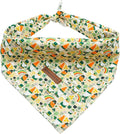 Elegant little tail Dog Bandana, St. Patrick's Day 1PC Washable Dog Scarf Female or Male Square Bib Kerchief Scarf Adjustable Pet Bandana for Medium Large Dogs
