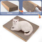 Cat Cardboard Scratcher Refill,Pet Scratch Pad Replacement Reversible Corrugated Board for Cat Box Bed