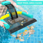 Poolvio Animal Saving Escape Ramp Bundle, Mint Green & American Flag