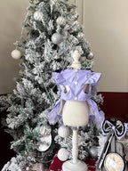 Furbabycare® Elegant Sweet Fashion Puppy Dog Blingbling Princess Skirt Pet Dog Lace Cake Camisole Tutu Dress B-Purple Medium