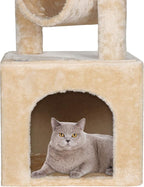 ZENY 36 inches Cat Trees for Kittens Cat Furniture Towers with Scratching Posts, Double Perches, and Roomy House Kitty Cat Activity Trees Climber Towers