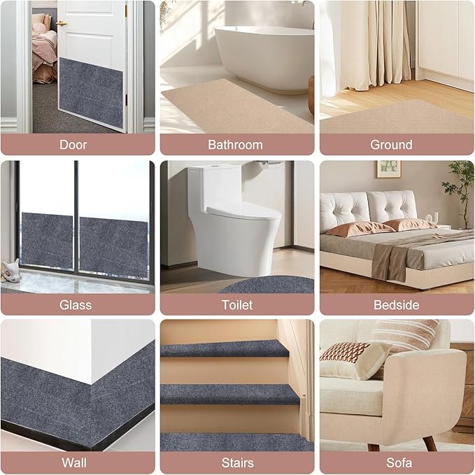 Cat Scratch Couch Furniture Protector-118 x15.8 cat Scratch Mat for Couch Furniture and Wall Protector,Trimmable Self-Adhesive DIY Climbing Cats Scratcher Couch Protector（Dark Gray）