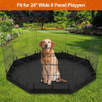 PJYuCien Bottom Pad - Fits 8 Panels 24 Inch Width Plastic/Metal Pet Pen Octagonal Dog Playpen(Note: Only Pen Bottom Pad, No Playpen)