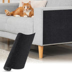 uxcell Self-Adhesive Cat Scratching Mat, 1 Roll 39.4" x 23.6" Couch Protector from Cat Claws for DIY Sofa, Wall, Doors, Cut Anti Cat Scratch Pad Carpet Mat, Black