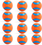 Chuckit! Ultra Ball Dog Toy - Medium Bouncy Fetch Balls for Dogs 20-60 lbs - Made from Durable Rubber - Floating Water Pet Toys - Size Medium - 2.5-inch Diameter -,2 Count (Pack of 6)