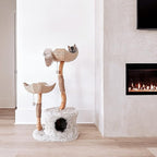 Mau Lifestyle Gray Cento Cat Tree, 45.5" H, 37 LBS, Grey/Gray