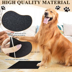 9 Pcs Dog Nail File Scratcher Self-Adhesive Replacement Sandpaper for Dog Scratch Pad Nail Files for Pet Manicure & Pedicure, Litter Box, Furniture or Any Flat Surface (9.2''x11.2'')