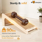 Natural Cork cat Scratching Post-Cat Scratchers- Scratch Pads for Indoor-Cats Scratching Board-cat ramp-cat Scratch Cardboard with Toy,Replaceable use-Eco-Friendly Sustainable-cat Gifts