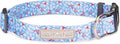 Lucky Love Dog - Adjustable Dog Collar with Easy Click Buckle for Small Dogs, Durable, & Comfortable for Male & Female Dogs, Pet Collar for Puppies & Adult Dogs - Winterblue, Small