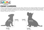 Outward Hound PupPak Dog Front Carrier, Small, Grey – Hands-Free Hiking & Camping Pet Backpack for Small Pets up to 10 lbs, Padded Straps, Breathable Mesh, Water-Resistant, Safety Clip