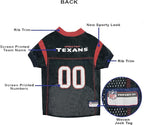 Pets First NFL Houston Texans Dog Jersey, Size X-Small, Football Shirt Costume for Pet, Dog Sports T-Shirt, NFL Team Clothing for Cats, Licensed Pet Apparel Available in 7 Sizes and 32 Teams