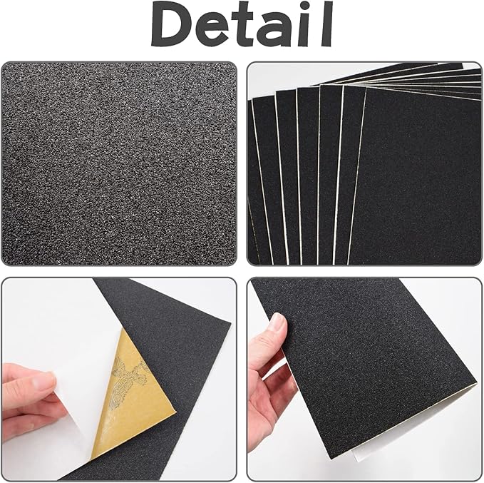 Dog Scratch Door Protector Dog Scratching Dog Scratch Pad Replaceable Sticky Sandpaper Dog Scratch Nail File Scratch Board for Cat Claw Care (11 * 9in)