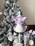 Furbabycare® Elegant Sweet Fashion Puppy Dog Blingbling Princess Skirt Pet Dog Lace Cake Camisole Tutu Dress D-Purple X-Small