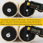 4 Pcs 2.9in 7.4cm Diameter Cat Tree Scratching Post Replacement Sisal Pole (M8, 11.8in/30cm)