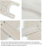 Dog Winter Jacket, Warm Windproof Dog Sweaters for Small Dogs, Thick Apparelf Fleece Coat for Medium Large Dogs (Small)