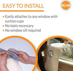 K&H Pet Products Universal Mount Kitty Sill Hooded Fleece 14 X 24 Inches