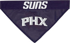 Pets First NBA Dog Bandana -Pheonix Suns Reversible Bandana. 2 Sided Home & Away Sports Bandana with a Premium Embroidery Team Logo, Large/X-Large