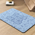 Pet Feeding Mat-Absorbent Dog Mat for Food and Water Bowl-No Stains Quick Dry Water Dispenser Mat-Dog Accessories Pet Supplies-Bowl for Messy Drinkers（Words,23"x34"