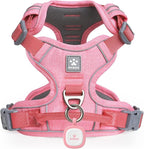 Pawaii No Pull Dog Harness with Pet ID Tag,Reflective Strips No Choke Front O Ring Breathable Mesh Adjustable Soft Padded Pet Vest with Easy Control Handle for Large Dogs
