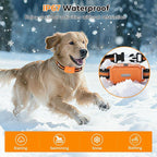 Shock Collar for Dogs (5–150Lbs) 4400FT IPX7 Waterproof Dog Training Collar with Remote Control 5 Training Modes Rechargeable Electric Dog Collar with Light, E collar for Puppy Small Medium Large Dogs