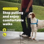 PetSafe Easy Walk Deluxe Dog Harness, No Pull Dog Harness – Perfect for Leash & Harness Training – Stops Pets from Pulling and Choking on Walks – Medium, Ocean