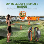 Shock Collar for Dog - 3300FT Dog Shock Collar with Remote, IP67 Waterproof Training Collar with 3 Modes & LED Light, Rechargeable e Collar for Large Medium Small Dogs