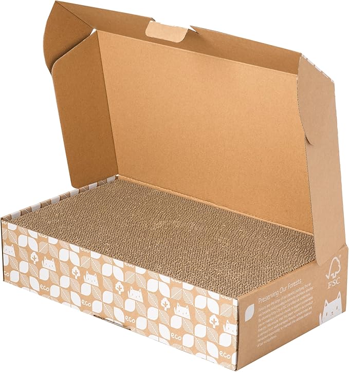 Kitty City Sustainability FSC Scratcher 4 Pack