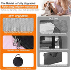 Dog Cat Playpen,Portable Pet Puppy Playpen,Rabbit Puppy Dog Play Pen for Indoors,Dogs Tent for Indoor Cats,Kitten Playpen,Collapsible Small Cats Crate Cage for Small Dogs with Carrying Case(Pink, S)