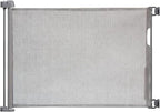 Carlson Pet Products 50" Extra Wide Retractable Dog Gate for Doorways & Bottom of Stairs, Easy Install Pet Gate, Gray