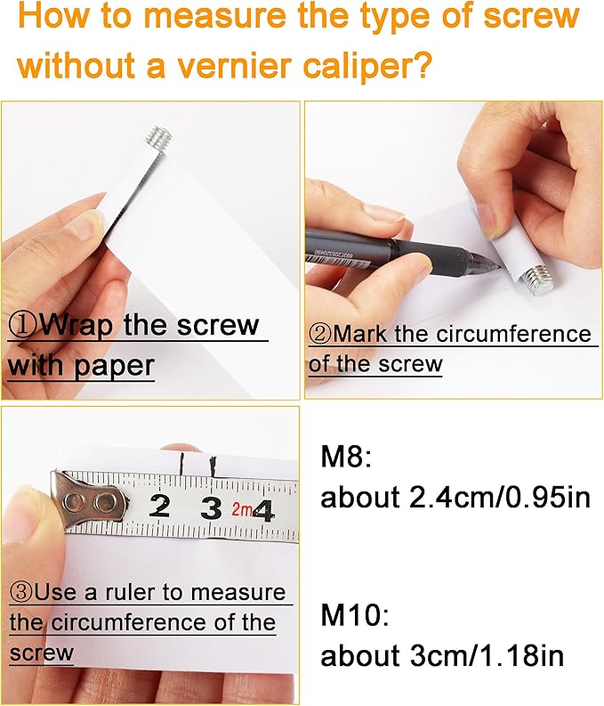 4 Pcs 2.9in 7.4cm Diameter Cat Scratching Post Replacement Pole Parts for Cat Tower (M10, 19.7in/50cm)
