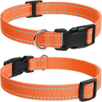 PaiPaitek Shock Collar Replacement Strap, 3/4 Inch, 2-Pack, Reflective Adjustable Dog Collar, 8-27 Inch Neck Size