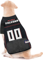Pets First NFL Atlanta Falcons Dog Jersey, Size Small, Football Shirt Costume for Pet, Dog Sports T-Shirt, NFL Team Clothing for Cats, Licensed Pet Apparel Available in 7 Sizes and 32 Teams
