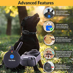 Educator ET-800 “The Boss” Dog Training E-Collar with Remote–1 Mile Range, 100 Levels Stimulation,Waterproof & Rechargeable–For Med & Lg Dogs 15 lbs+–Night Tracking Light, Expandable to 2 Dogs,Black